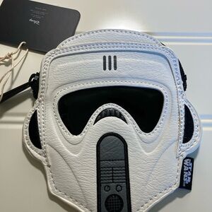 Loungefly x Star Wars Black and White Scout Trooper coin purse